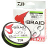 Шнур DAIWA J-Braid X8 0,24мм 150м chartreuse 12750-024